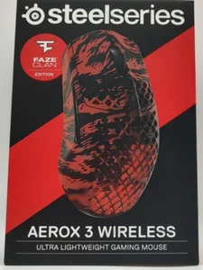 SteelSeries Aerox 3 Wireless Mouse FaZe Clan Edition - Picture 1 of 5