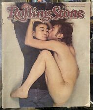 1981 Rolling Stone Magazine John Lennon Yoko 