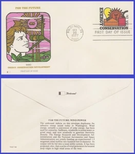USA5 #U584 U/A Fleetwood FDC Conservación de Energía - Imagen 1 de 1