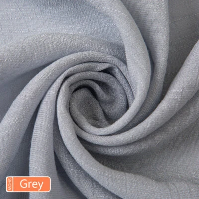 Linen Cotton Fabric Plain Flax DIY Material Craft Clothes Dress Shirt Summer Red - Image 1 of 4