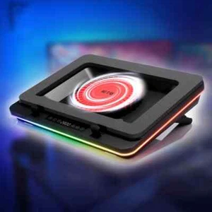 Gaming Laptop Cooling Stand for 14", 16", 18" To 19" Notebooks 5.5-inch Turbofan - Picture 1 of 17