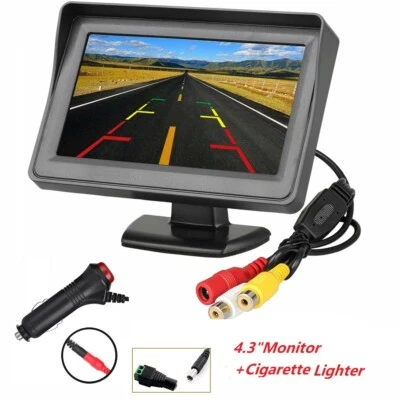 4.3" color LCD TFT reverse rearview display suitable automotive backup camera - Image 1 of 4