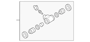 Genuine Nissan Wheel Cylinder 44100-JX02E - Picture 1 of 2