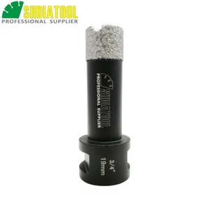 3/4" Diamond Dry Drilling Bit Grinder Hole Saw Cutter Cuts Porcelain Tile 19mm - Picture 1 of 10