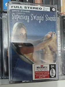 White Zombie Super Sexy Swingin Sounds FULLY PLAY GRADED Cassette **With Sticker - Picture 1 of 9