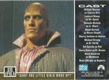 Star Trek Original Series Season 1: G10 "What Are Little Girls" Gold Plaque Card