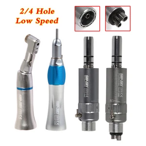 Pieza de mano dental de baja velocidad contra ángulo motor de aire recto tipo 2/4 orificios tipo E - Imagen 1 de 86