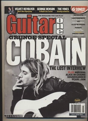 Guitar One Magazine May 2004 Curt Cobain Grunge Special in BCW Bag - Image 1 of 4