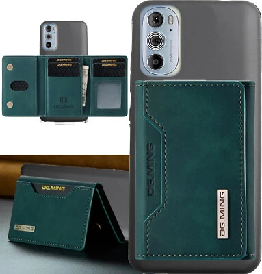 Moto Edge Plus 2022 Case 2 in1 Detachable Magnetic TPU+Wallet Credit Card Slot - Image 1 of 4