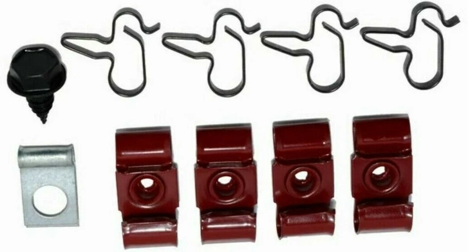 A Body Brake Line Clip Kit 1966-1967 Pontiac GTO Lemans Tempest and Grand Prix - Image 1 of 3