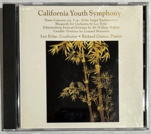 California Youth Symphony 1994 1996 Leo Eylar Conductor Richard Cionco Pianist - Picture 1 of 8