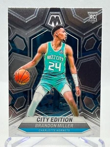 BRANDON MILLER RC 2023-24 Panini Mosaic Basketball #277 City Edition ROOKIE - Picture 1 of 2
