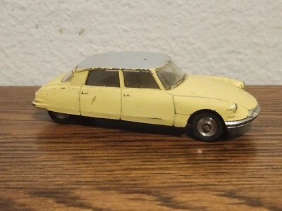Juguetes Dinky 24C Citroen DS 19 Original Amarillo 1959 De Colección Hecho en Francia Meccano Foto 1 de 4