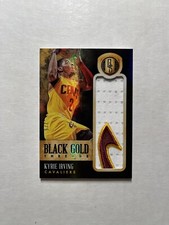 Kyrie Irving 2013-14 Panini Gold Standard #91 Black Gold Threads Jersey Patch /7
