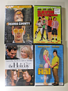 Orange County Saving Silverman The Holiday Shallow Hal Jack Black DVD Lot NEW