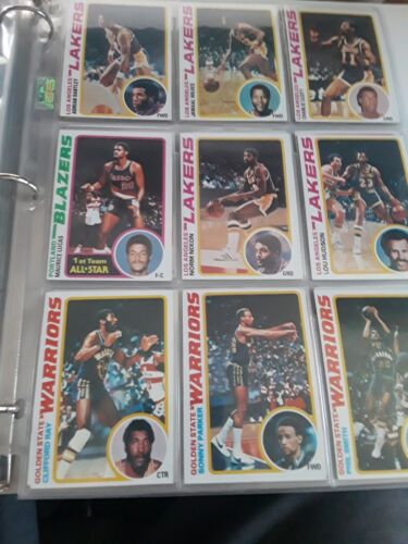 1978 TOPPS NBA , SEE LIST BELOW , YOU PICK cards at $25 , BUY FOR $9