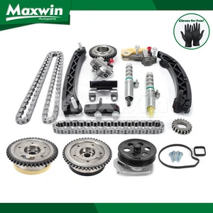Timing Chain Kit VVT Water Pump Solenoid Fit Buick Cadillac Chevrolet Malibu GMC - Picture 1 of 16
