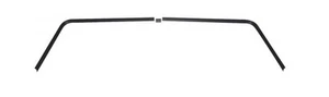USA-Made 1966-67 Chevelle GTO Cutlass 2Dr Inside Rear Window Trim NEW TrimParts - Picture 1 of 1