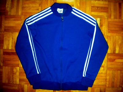 ADIDAS RETRO VINTAGE TRACKSUIT TOP SIZE YOUTH MADE IN YUGOSLAVIA - Image 1 of 4