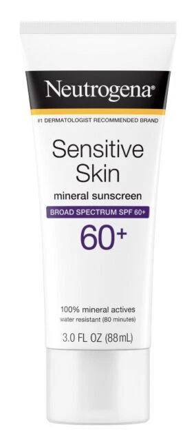 Neutrogena Sensitive Skin Mineral Sunscreen Lotion - 3 fl. oz