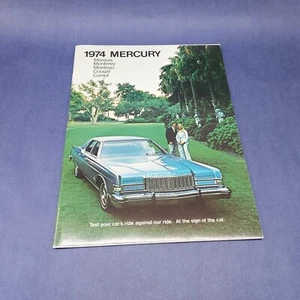  1974 Mercury Marquis Cougar Comet Monterey Montego Car Auto Dealer Brochure - Picture 1 of 3