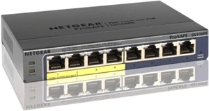 NETGEAR ProSafe Plus 8 Port Gigabit Switch with PoE GS108PE USED EXCELLENT - Picture 1 of 4
