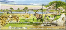 Botswana 2019. Parco nazionale di Nxai Pan. Nuovo ** Foglietti ricordo