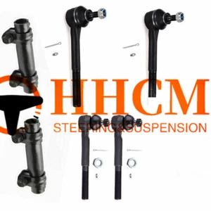 Kit de 6 extremos de varilla de amarre y manga de ajuste para Chevrolet GMC K1500 K2500 K3500 - Imagen 1 de 1