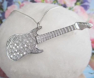 Colgante guitarra plata de ley 925 - Imagen 1 de 1