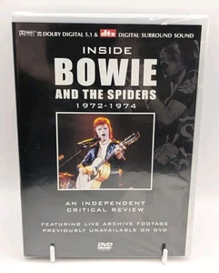 INSIDE BOWIE AND THE SPIDERS 1972-1974 DVD (2004) SEALED NTSC US IMPORT | DAVID - Bild 1 von 12