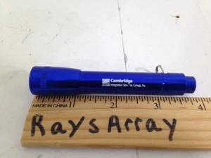 Cambridge Integrated Services group KEYCHAIN FLASHLIGHT RARE PROMOTIONAL ITEM. - Picture 1 of 3