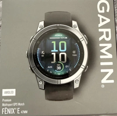Garmin fēnix® E – 47 mm, AMOLED, Premium Multisport GPS Smartwatch - Image 1 of 4