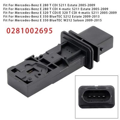 Capteur De Débitmètre D'Air Massique Pour Mercedes E320 ML350 R320 0281002695 - Image 1 of 4