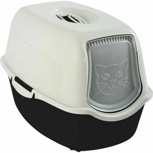 Arenero para Gatos Rotho My Pet BAILEY 56 x 28 x 39 cm Blanco/Negro - Zdjęcie 1 z 1