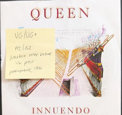 Queen Innuendo / Bijou Vinyl Record VG/VG+ QUEEN16 - Image 1 of 2