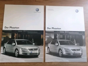 VW Phaeton Prospekt 05/2005 +  Technische Daten Prospekt - Neuwertiger Zustand  - Bild 1 von 1