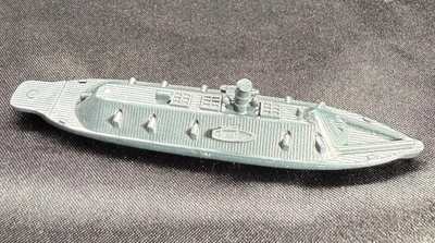 Galoob Micro Machines CSS Virginia (USS Merrimack) Battleship Military Ship - Image 1 of 4