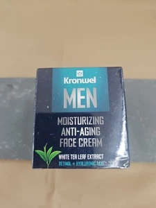Kronwel Mens Moisturizing Anti-Aging Face Cream + Retinol Hyaluronic Acid 4oz - Picture 1 of 6