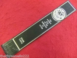 BLACK LEATHER BOOKMARK - ANCIENT SEAL OF DOVER - Picture 1 of 1