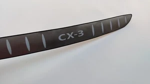 For Mazda CX-3 16-21 Car Accessories Steel Rear Bumper Protector Scuff Plate - Picture 1 of 21