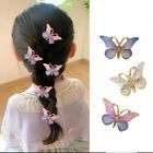 10PCS Plastic Butterfly Hair Clip Girls Accessories Kids Headwear  Girl