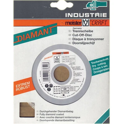 Fliesen Diamanttrennscheibe Trennscheibe Ø125mm Dia Marmor für Flex Meister 620