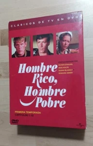 PACK DVD MÍTICA SERIE TV 1ª TEMPORADA (1-12) - HOMBRE RICO, HOMBRE POBRE *** - Imagen 1 de 4