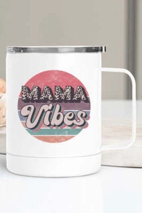 Mama Vibes Circle Reisebecher - Bild 1 von 2