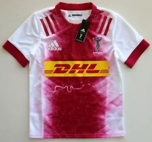 ADIDAS AEROREADY HARLEQUINS DHL RUGBY TRIKOT SHIRT TOP GE0884 UNISEX JUNGEN MÄDCHEN - Bild 1 von 12