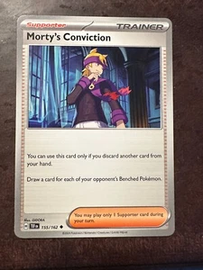 Morty's Conviction 155/162 Sv05: Temporal Forces Regular - Picture 1 of 2