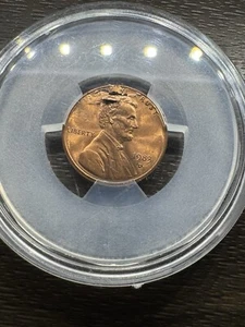 1983 d 1c lincoln cent Error Laminación - Picture 1 of 7