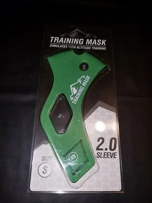 Brand New S Green Elevation Training Mask 2.0 - Sleeve Only - w/tags. - Image 1 of 2