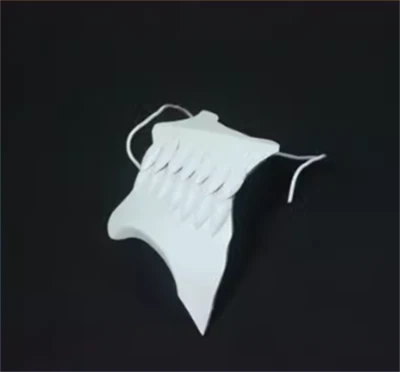 Anime BLEACH Grimmjow Jaegerjaques Cosplay Half Face Mask Costume Prop Halloween - Image 1 of 3