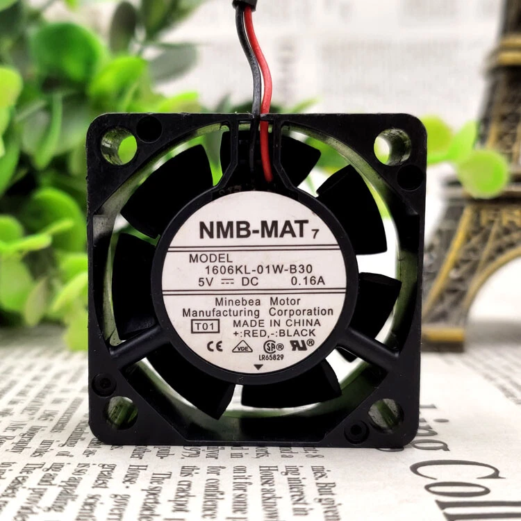 1 pcs NMB-MAT 1606KL-01W-B30 4015 5V 0.16A 4CM USB power cooling fan - Image 1 of 1